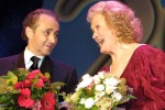 Image: Jose Carreras with Joan Sutherland who received the Lifetime Achevement Award
